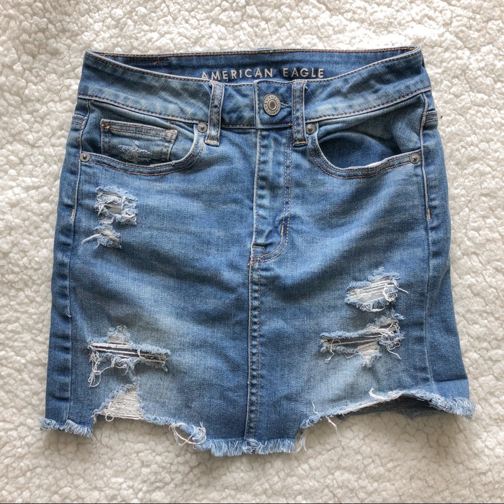 American Eagle Jean Skirt